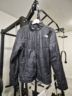 The North Face Men Black Light Weight Puffer Jacket